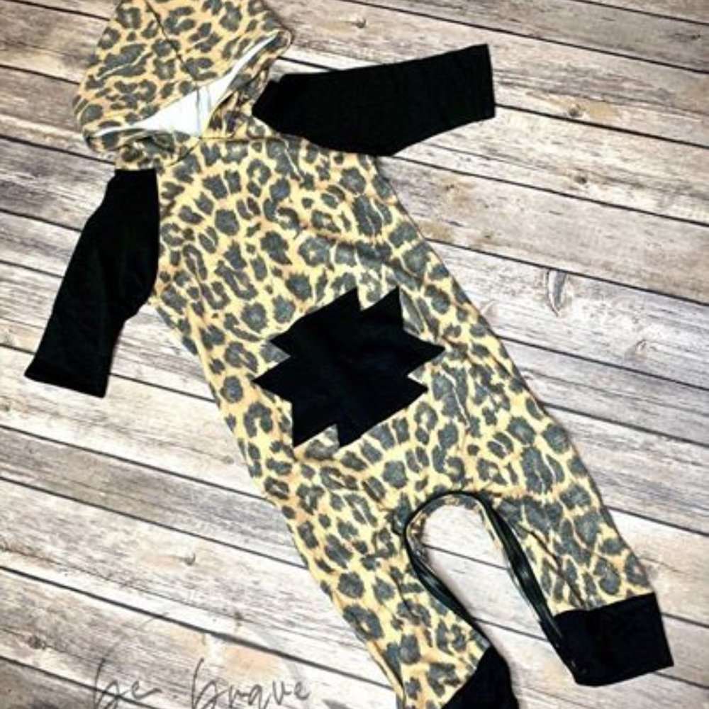 Lil Cub Zipper Jumpsuit